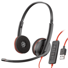 Plantronics Blackwire 3220 Çift Taraflı Taçlı Kablolu USB-A Kulaklık