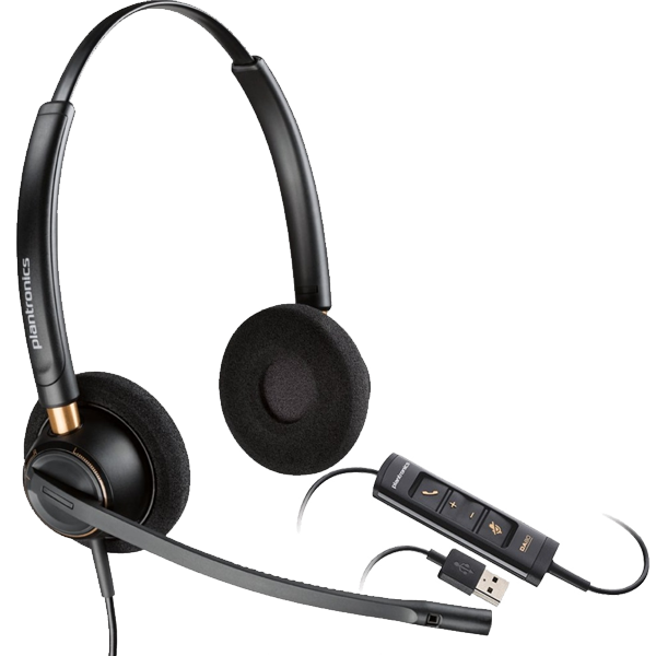 Plantronics ENCOREPRO HW525-USB Çift Taraflı Taçlı Kulaklık